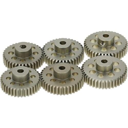 48DP 3.175mm 36T 37T 38T 39T 40T 41T Pinion Motor Gear Combo Set for RC Car Brushed Brushless Motor