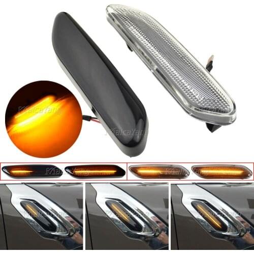 Dynamic Blinker For Mini Cooper Countryman Paceman R60 R61 Sequential Flowing Indicator LED Turn Signal Car Side Marker Light