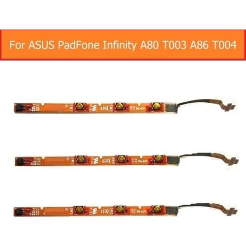 Power Flex cable For Asus PadFone Infinity A80 T003 A86 T004 Switch on/off & volume flex lock screen button & silent keypad
