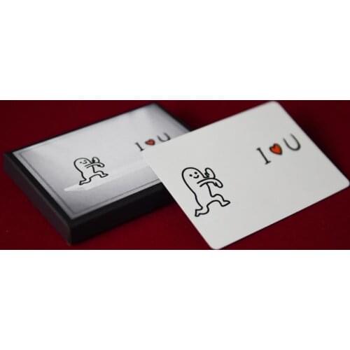 Card magic Love transfer/launch Mentalism Illusions Close up Magic Prediction Funny Magic Tricks props gimmicks