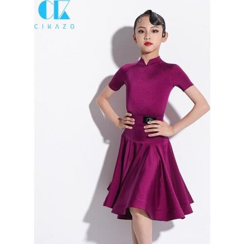 Latin Dance Sets Ballroom Competition Dresses for Girls Latin Dance Skirts Dance Bodysuit Latin Dance Top Summer Black G3506