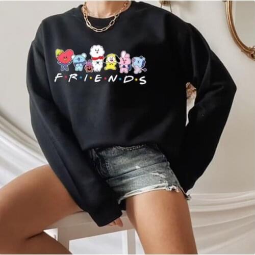 LINSESS Women's Sweatshirts With Inscriptions