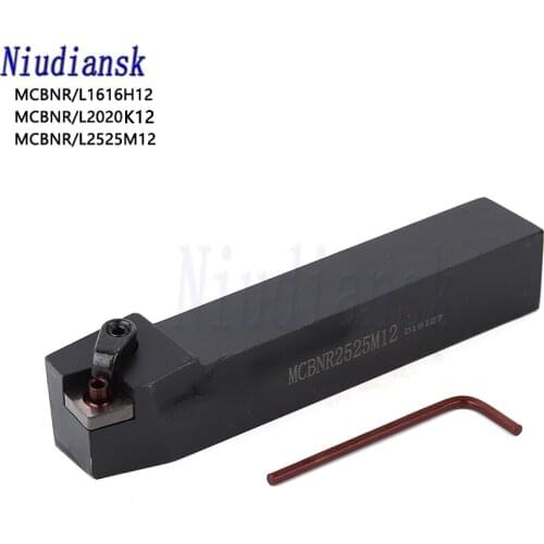 MCBNR2525M12 MCBNR2020K12 MCBNL1616H12 External Turning Lathe Tool Holder 25mm Lathe CNC cutter Boring Bar tungsten Carbide Tool