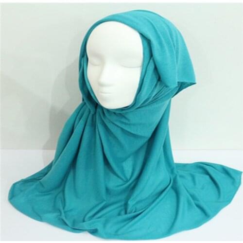 Fashion jersey scarf shawl cotton plain elasticity scarves maxi hijab long muslim head hijabs wrap long size muffler 10pcs/lot