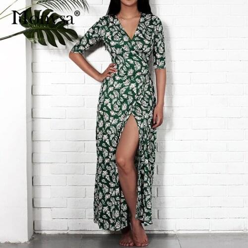 Monysa Green Summer Dresses