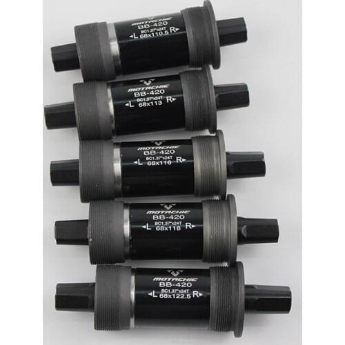 MOTACHIE Cycling Mountain Bike Square Hole Peilin Bearing Bicycle Sealed Central Axle One Axle Five-way Central Axle Accessories