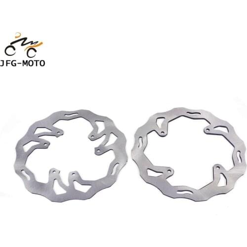 Motorcycle 240MM Front Rear Brake Discs Rotors For HONDA CR125R CR250R 2002-2007 CRF250R 04-14 CRF450R 02-14 CRF250X CRF450X