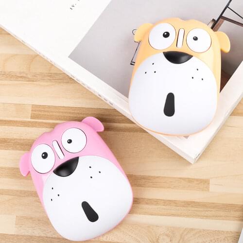 Rechargeable Mouse 2.4G Wireless Optical Mouse Cute Cartoon Dog Design Computer Mice 3D Mini Silent Office Mause For PC Laptop