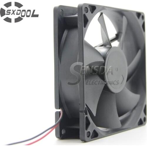SXDOOL 90mm 92*92*25mm DC brushless cooling fan sleeve bearing 12V 0.18A quiet low noise computer
