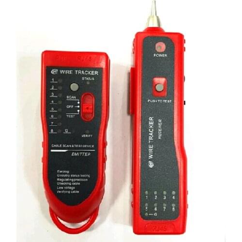 Utp Cat5 Cat6 RJ45 LAN kabel Tester jaringan, Garis Finder telepon RJ11 kawat Tracker pelacak mendiagnosa nada jaringan Tool Kit
