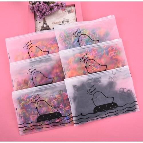 1000pcs Girl Colorful Disposable High Quality Elastic Rope Rubber Band Jewelry Ponytail Hair Accessories Styling Tools Children