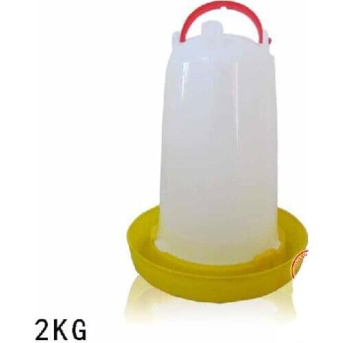 2kg Volume little Chick FEEDER plastic chicken CANTEEN WATERER drinker