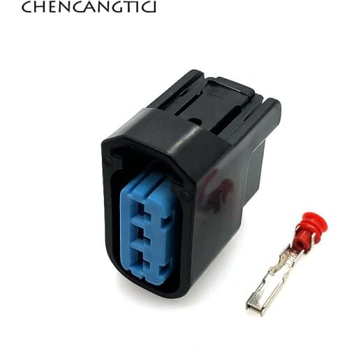 2 Sets 3 Pin Way Sumitomo Waterproof CRV High-Voltage Ignition Coil Connector Automotive Socket Plug For Honda 6189-0728