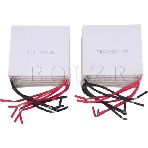 BQLZR 10 Piece 253W 62mm TEC1-12730 Thermoelectric Peltier Cooler for CPU Car