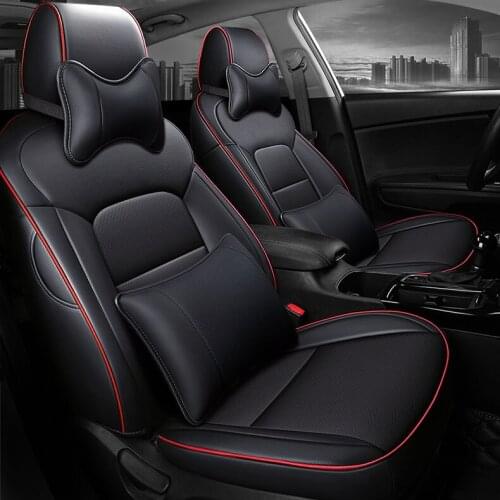 Custom car Seat Covers leather for auto MAZDA K4 Car Seat Covers for Cars auto products auto accessories car styling car sticker
