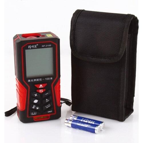 NF-2100 Digital Distance Meter Laser Ruler Telemetre Medidor Tape Measure 100 Meters Rangefinder