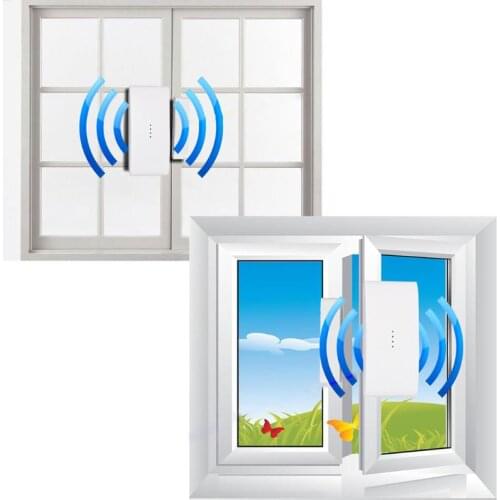 433MHZ Transmission Frequency Wireless Window Door Sensor WiFi Magnetic Detector Home Smart Alarm System