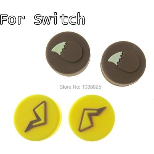 For Nintendo NS Switch Rocker Cap Joy-Con Silicone Case FOR Switch Pro Rocker Cover Protective Cap 4-in-1
