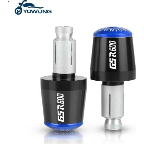 FOR Suzuki GSR600 GSR 600 2006 2007 2008 2009 2010 2011 Motorcycle Grips End Plug Slider Motorbike Handlebar Ends Handle Bar Cap