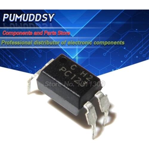 10PCS New PC123 DIP-4 Photoelectric Coupling Wholesale Electronic