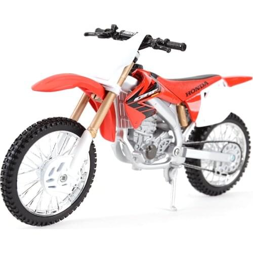 Maisto 1:12 Honda CRF450R Die Cast Vehicles Collectible Hobbies Motorcycle Model Toys