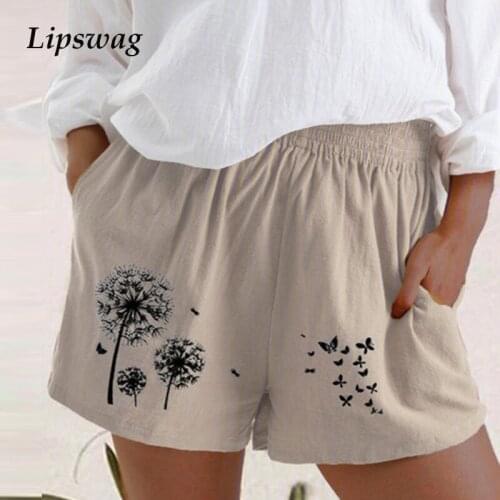 Lipswag Women's Cotton Shorts