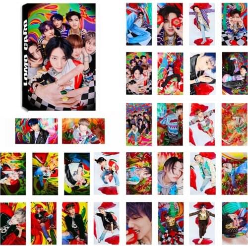 30Pcs/Set Kpop NCT DREAM New Album Hot Sauce Photo Card LOMO Cards Postcards Decoration Supplies Fans Gifts