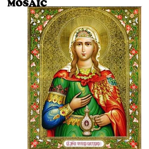 Sale,diy 5d diamond painting virgin and child full square mosaic pictures cross stitch puzzle diamond embroidery Religious ICONS
