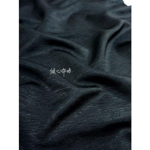 Twill cotton Chinese Classics Brocade jacquard black Satin silk fabric Satin de soie Satén шелк hanfu cloth DIY patchworkbag