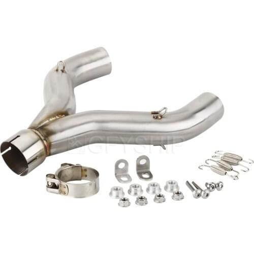 For Aprilia SHIVER 900 2017 2018 2019 2020 SL 900 17 18 19 20 SHIVER 900 Escape Slip-on Motorcycle Exhaust Muffler Mid Link Pipe