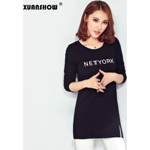 Женские футболки с принтом XUANSHOW China At AliExpress