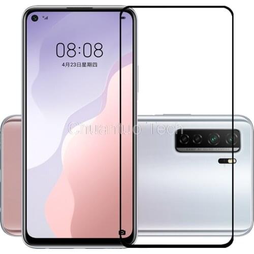 75 Pcs/Lot 2.5D Premium Tempered Glass for Huawei Honor 30S Russia Full Screen Protector Protective Film for Huawei Honor 30S