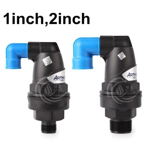 1pc 1"2" Vacuum Valve Power Quick Type Intake and Exhaust Valve Automatic Exhaust Valve High Quality Air Valve