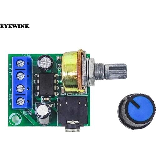 1PCS New Arrival LM386 Audio Power Amplifier Board DC 3V~12V 5v Mini AMP Module Adjustable volume