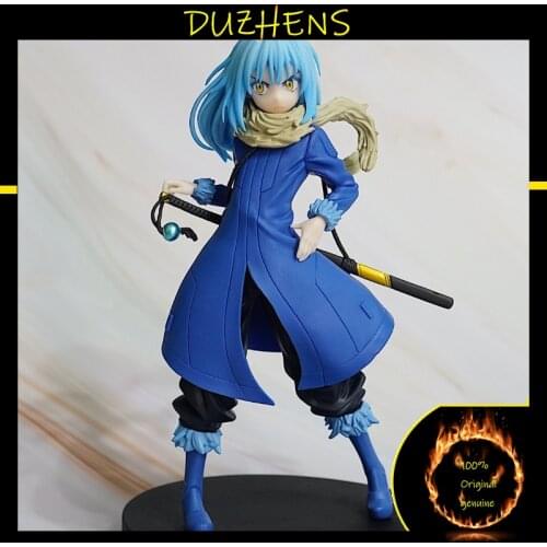 100% Original genuine That Time I Got Reincarnated as a Slime Rimuru 18cm Action Figure Anime Figure Model Toys Figure Doll Gift