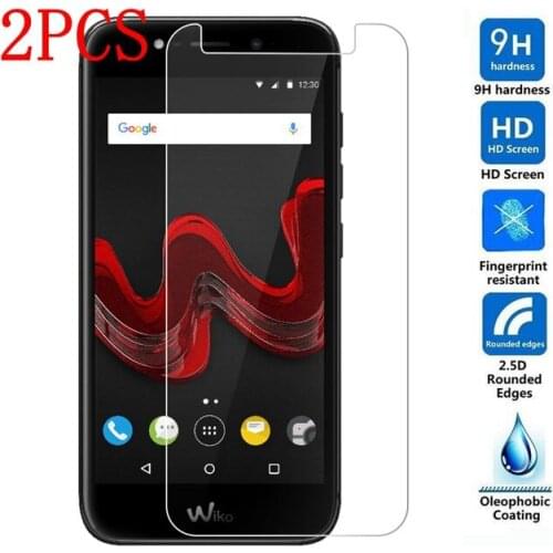 2PCS Tempered Glass For Wiko View Screen Protector protective film For Wiko View glass
