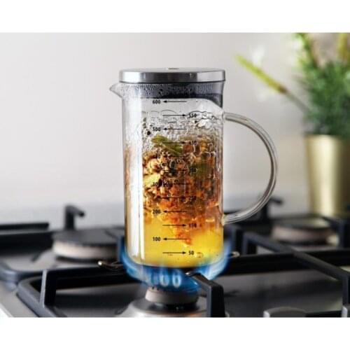 600 Ml Heatable Pyrex Measuring cup French Press