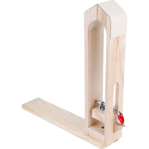 Beech Leather Retaining Clip Wood Tools for DIY Sewing Stitching Lacing Treatments Crafts
