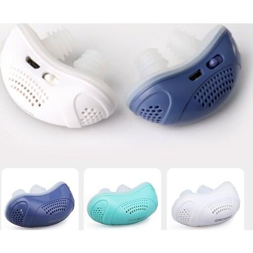 Electric Snoring Device Anti-snoring Device Household Silicone Anti Snore Nose Clip Nasal Dilator Professional Sleep Aid Unisex