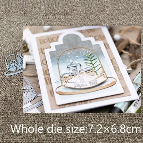 XLDesign Craft Metal Cutting Dies stencil mold house oval crystal ball scrapbook Album Paper Card Craft Embossing die cuts