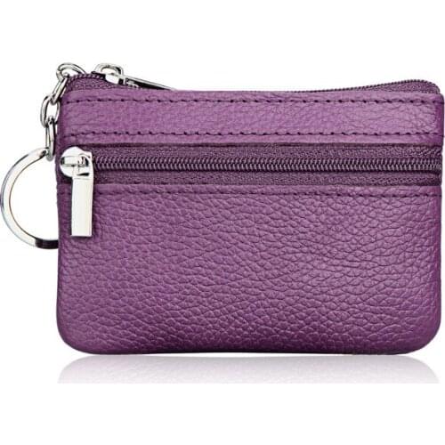 Fashion Leather Women Wallet Clutch One/Two Zip Female Short Small Coin Purse Brand New Design Soft Mini Card Cash Holder