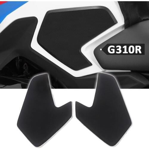 NEW Motorcycle Side Fuel Tank Pad Rubber Sticker For BMW G310GS G310R G 310 GS R