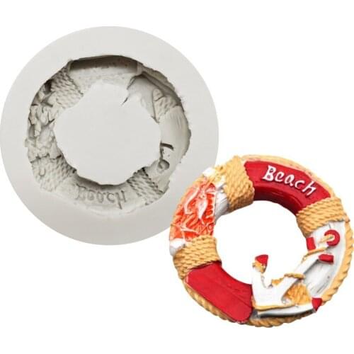 2021 New Rescue Mold Molding Marine Sword Ship Series Fondant Icing Tool Skillful Tooling Tool Sugaring Tool Silicone Mould