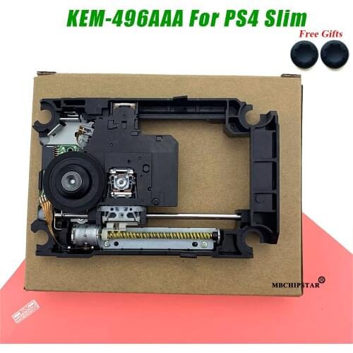 Original Replacement KEM-496AAA KES-496A Drive Laser Lens kem-496aaa with Deck For playstaion 4 PS4 Slim Pro Dropshipping