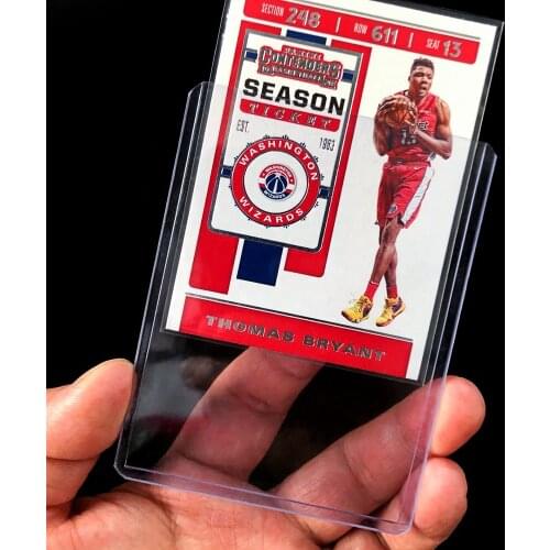 Custom 35PT 50PT 75PT 100PT PVC Cards Holder Sleeve Top Loader 3x4 ID Ultra Pro Card Sleeve Toploader