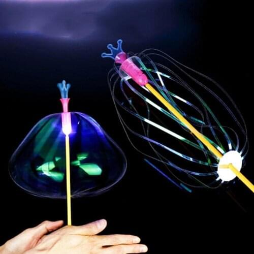 Party Articles Variety Magic Bubble Glow Stick Flash Colorful Flower Twist Children Led Wand Accessories Neon Magic Toys St