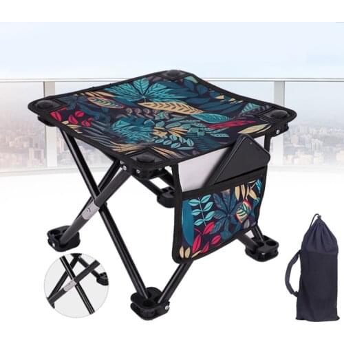 Folding Fishing Chair Lightweight Picnic Camping Chair Foldable Aluminium Cloth BBQ Portable Seat Outdoor Furniture