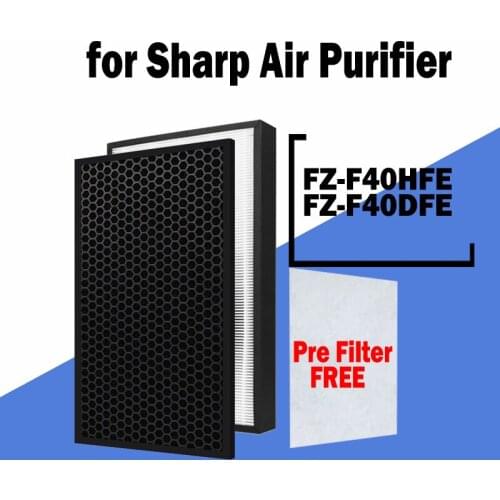 H13 Replacement Hepa Filter FZ-F40HFE FZ-F40DFE Sharp Purifier FZ-F40HFE FZ-F40DFE FP-FM40 FU-Z35TA-W, FP-F40TA380*240*32/10mm