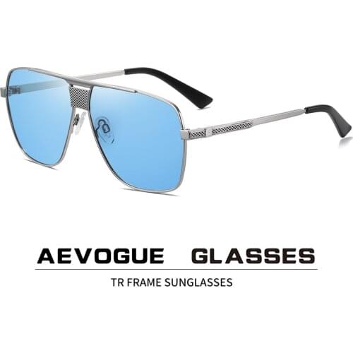 New metal polarized sunglasses European and American fashion big frame mens sunglasses driver driving sunglasses AE0965