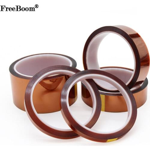 3mm - 50mm Polyimide Adhesive Tape BGA PCB 3D Printing Board Protection High Temperature Heat Resistant Electronic Insulation